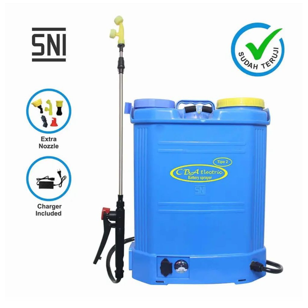 Tangki Sprayer Elektrik CBA (Tipe 2) 16 Liter