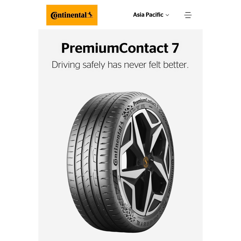continental 235/40/R18 CPC7
