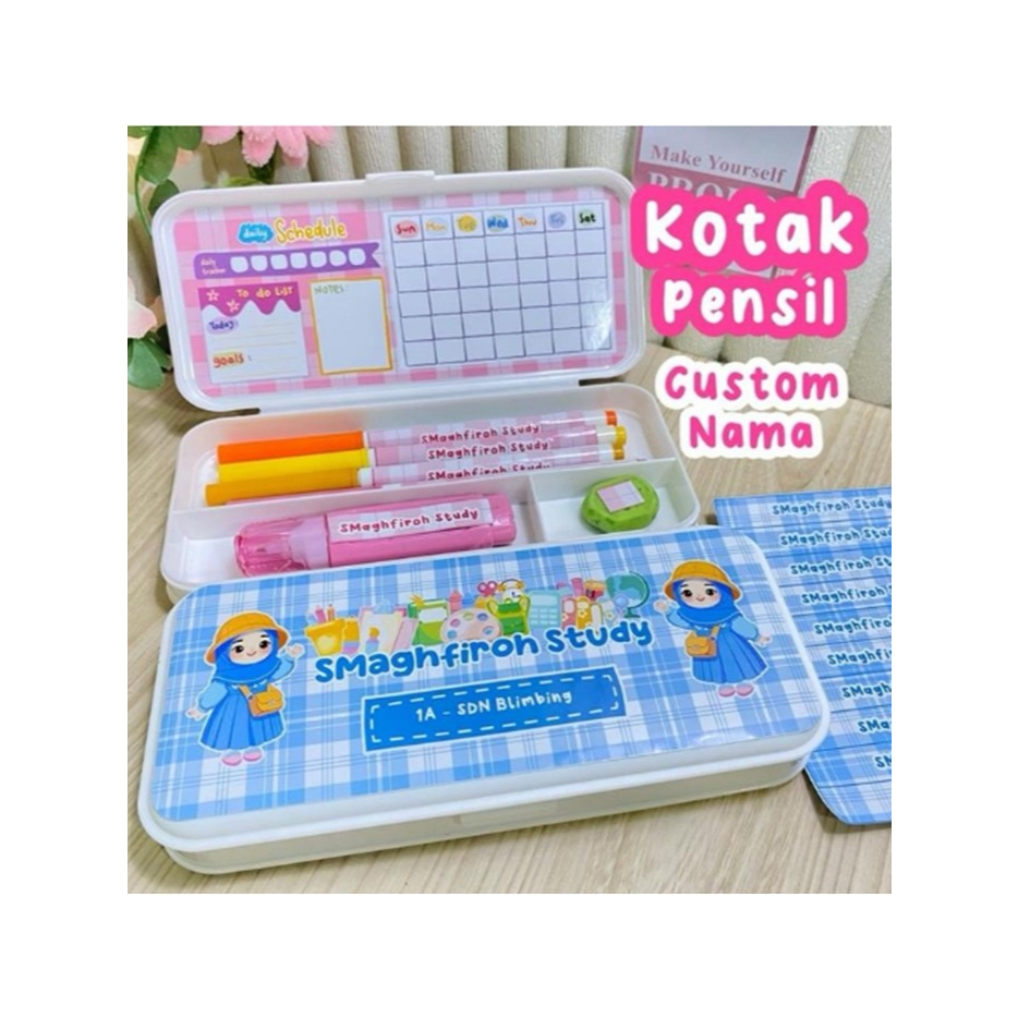 

Kotak Pensil (CUSTOM NAMA)