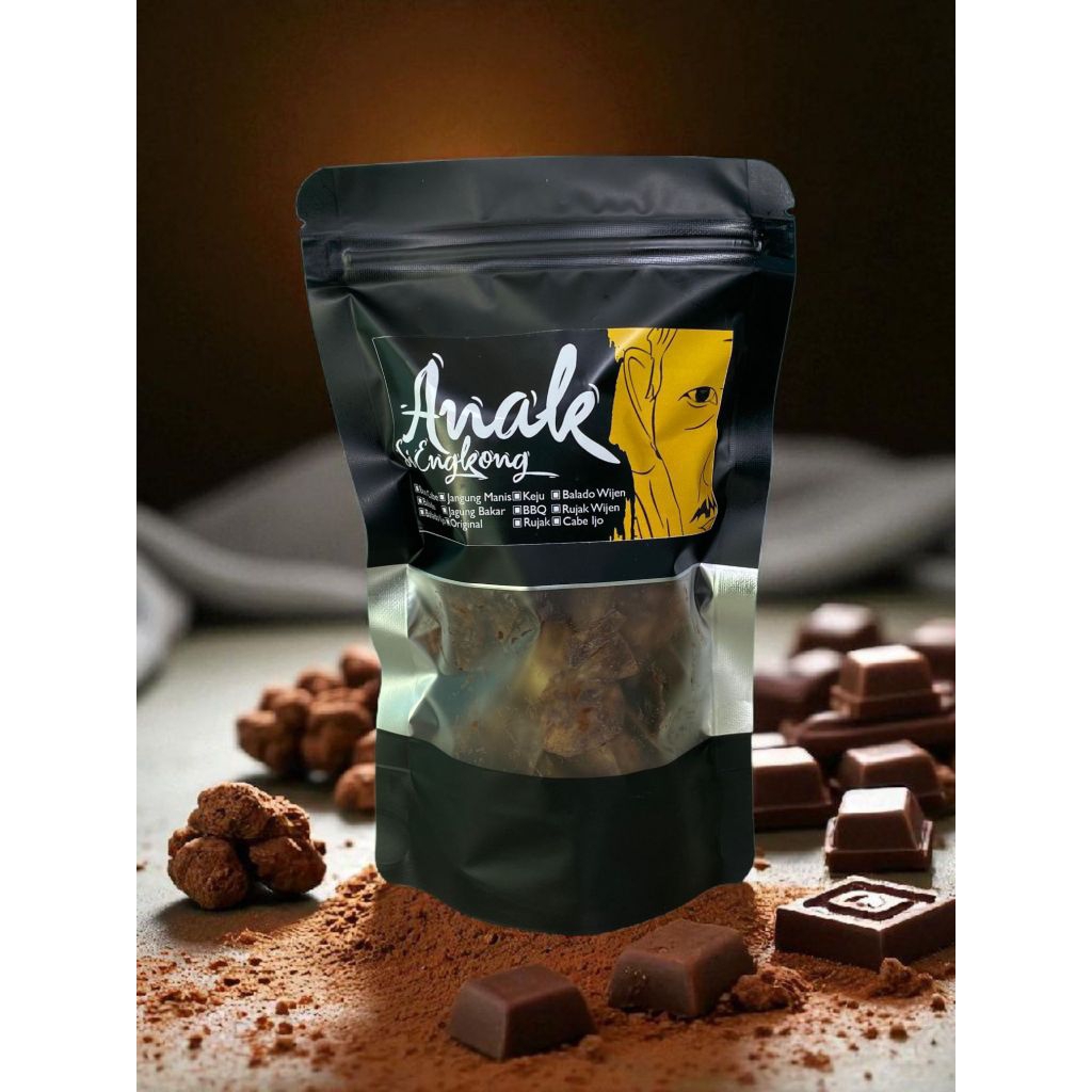 keripik singkong coklat