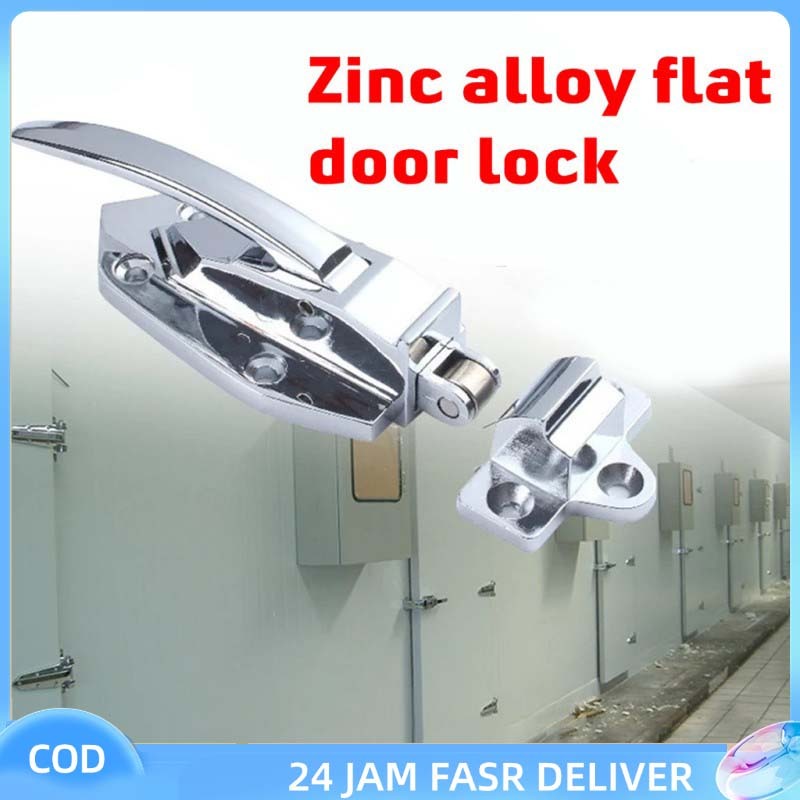 RF - Gagang Pintu Kulkas Handle Freezer Oven Plastik ABS Kunci Anak Aman untuk Lemari Es Rumah