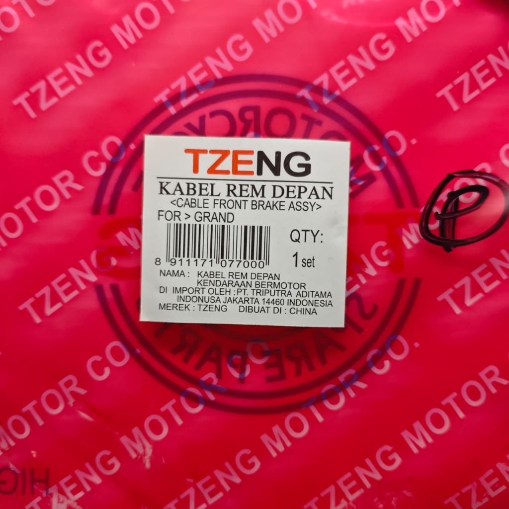 TZENG | KABEL REM GRAND