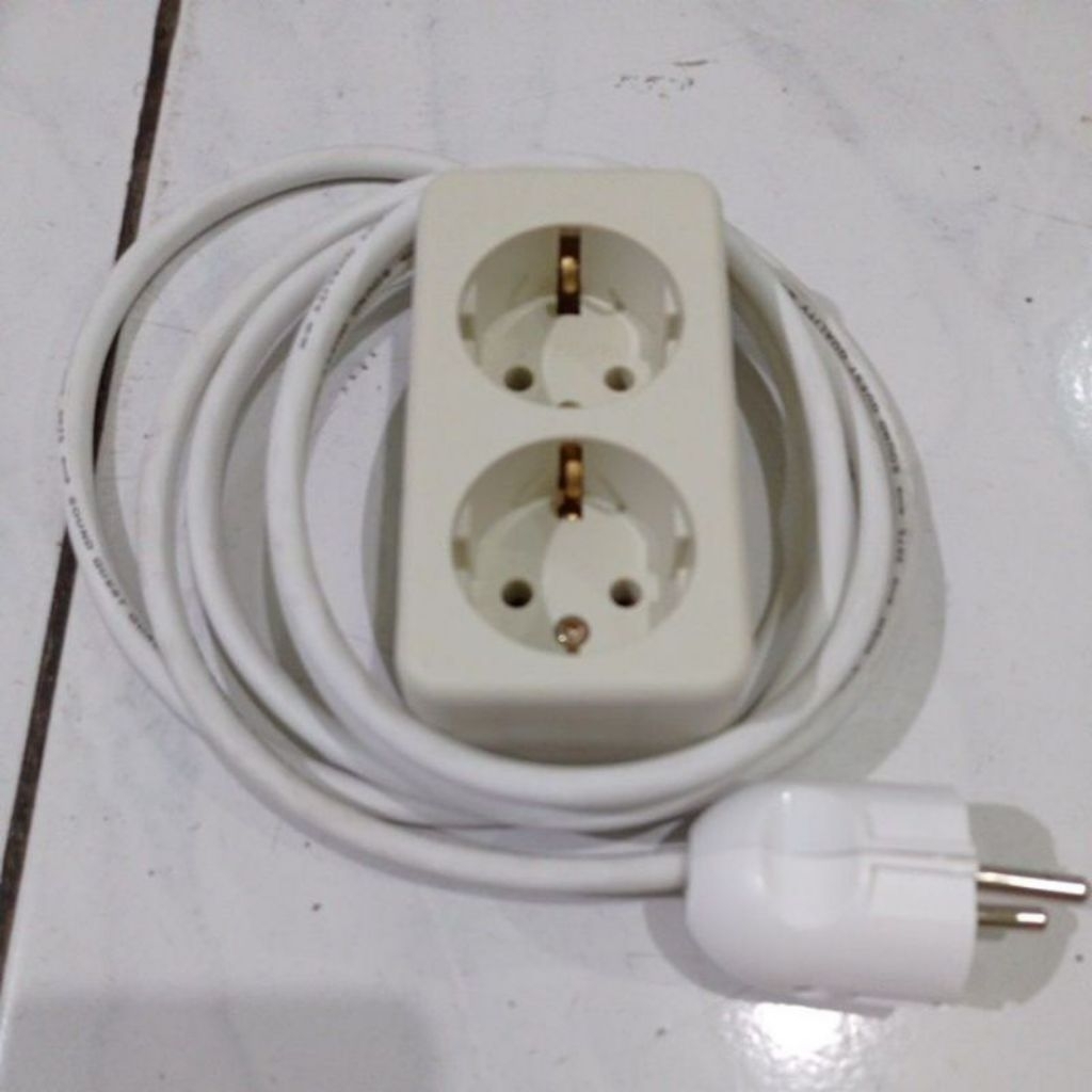 STOP KONTAK UTICON 2LBNG+KABEL  3M