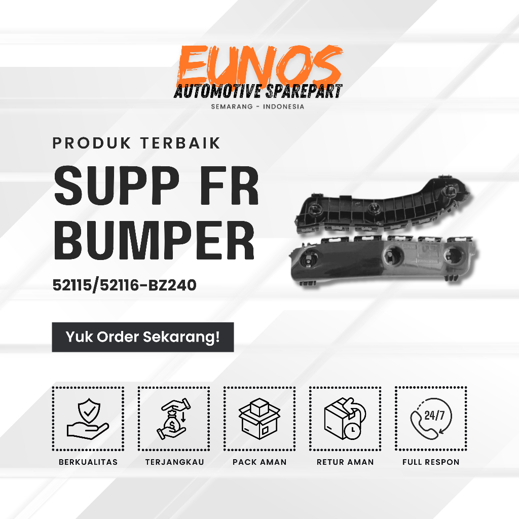 BRACKET BUMPER DEPAN ALL NEW AVANZA XENIA NEXT LEVEL 2022 KANAN KIRI ORIGINAL