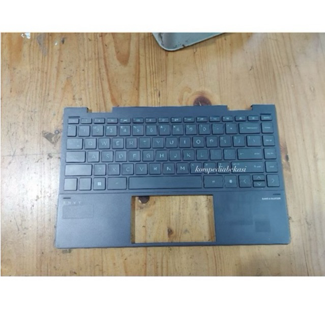 Casing Tengah Palmrest Hp Envy 13 AY 13-AY Keyboard test normal second original