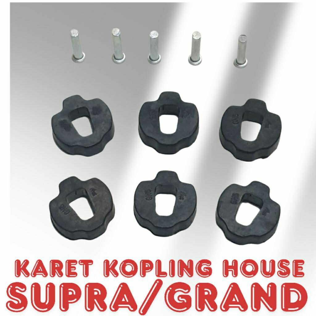 KARET RUMAH KOPLING HOUSE + PAKU KELING SUPRA / GRAND