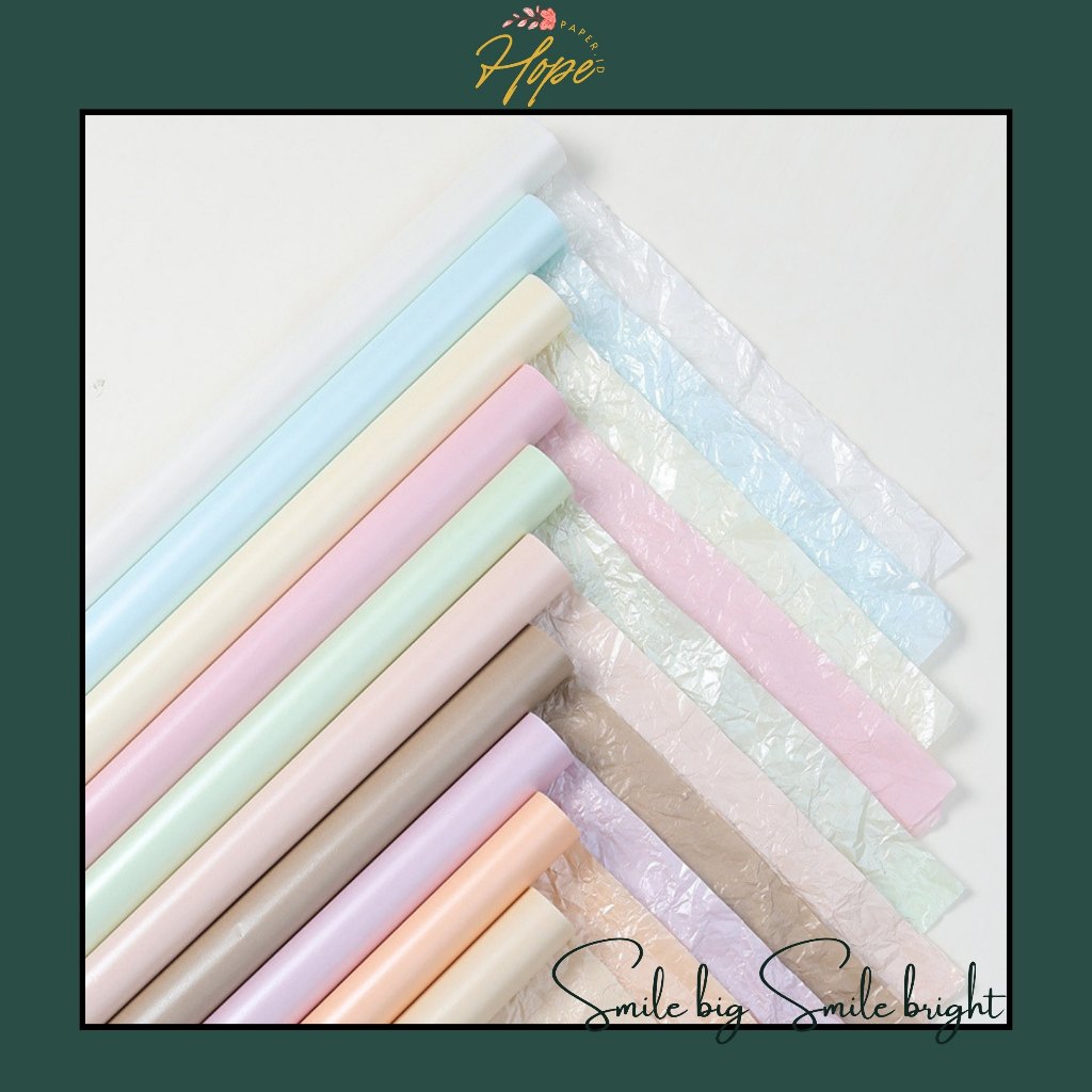 

Hopepaper.id - Flower Wrapping Korean Pearl Pear Paper Kertas Buket Ecer Per Lembar KB6255