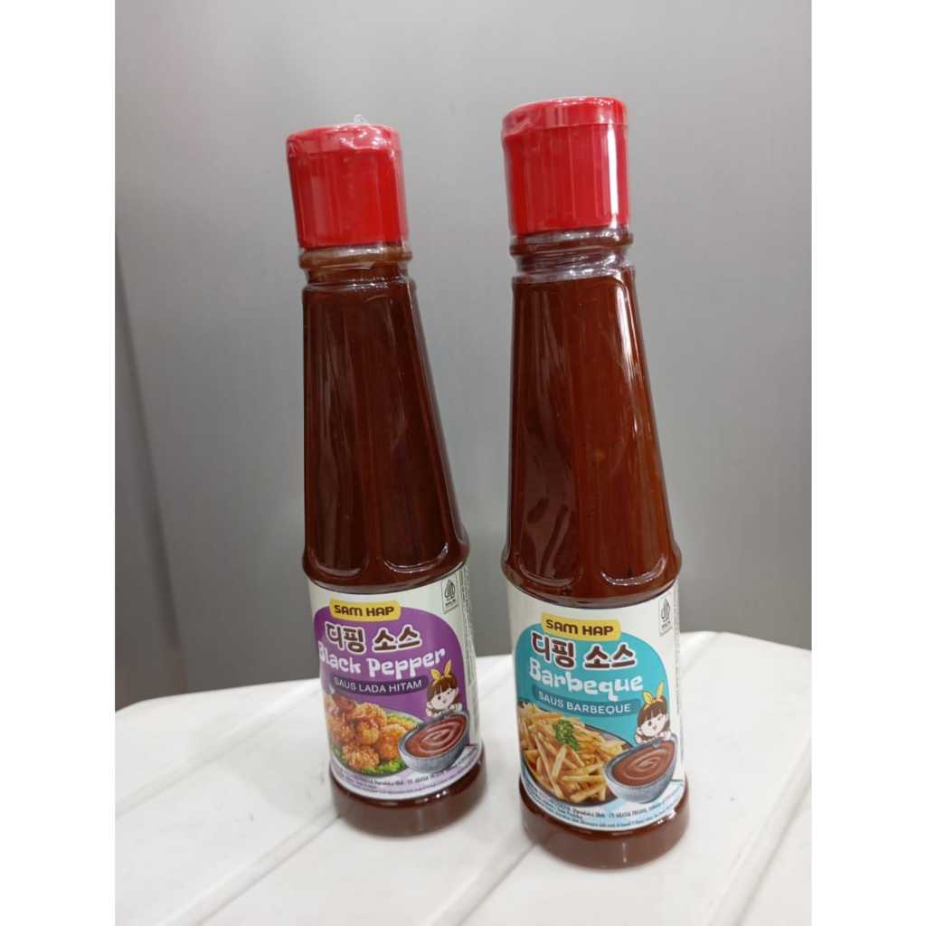 

SAM HAP Saus BBQ Blackpepper 135ml bumbu saos bakaran