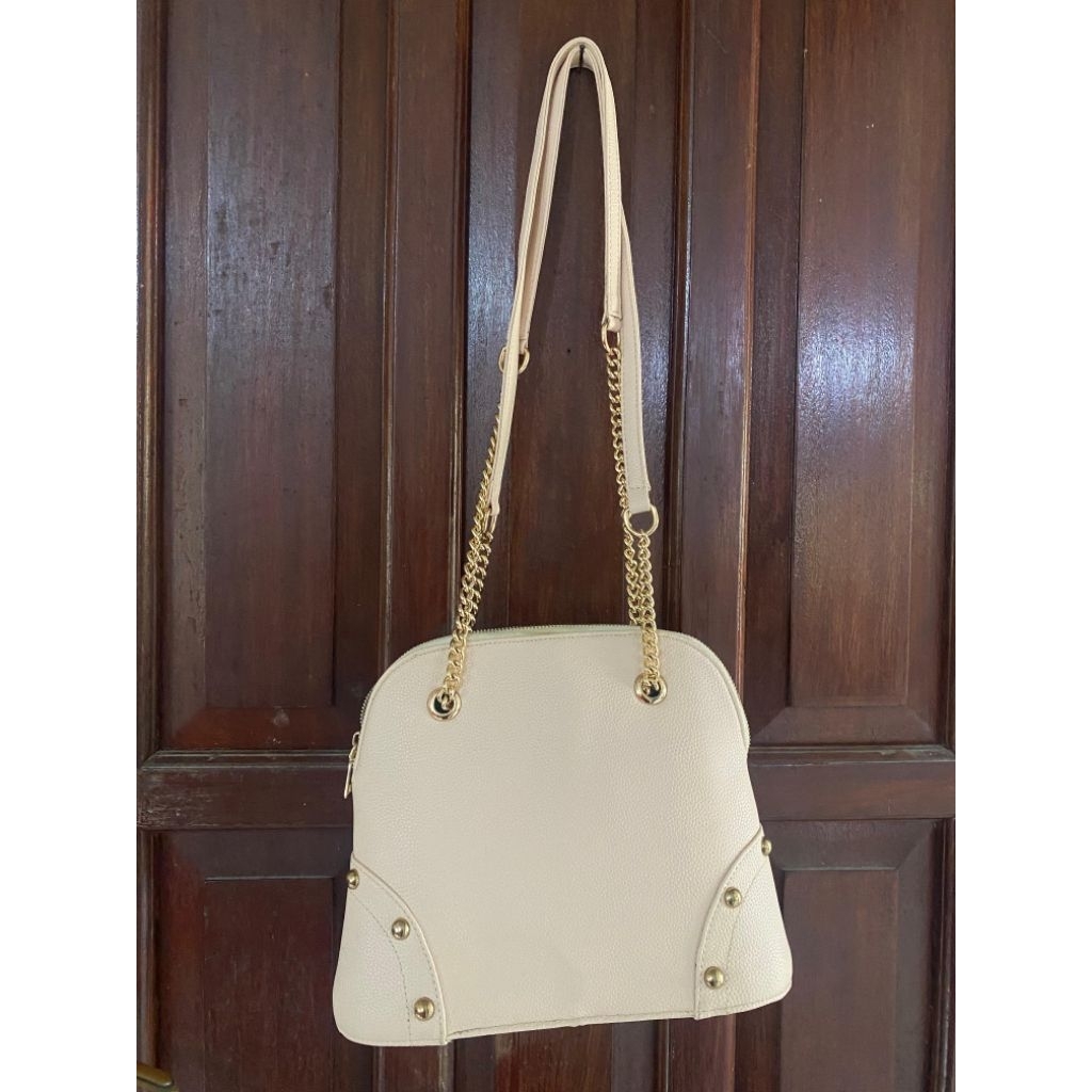 PRELOVED Harsbag by uza Indonesia - Peach No Box