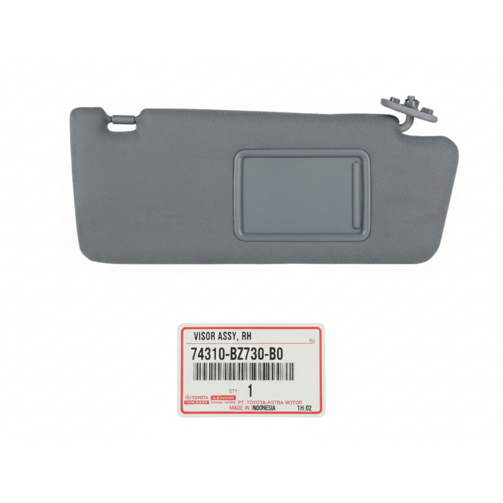 Sun Visor Kanan Original Toyota Rush 2017–2021 (74310-BZ730-B0)