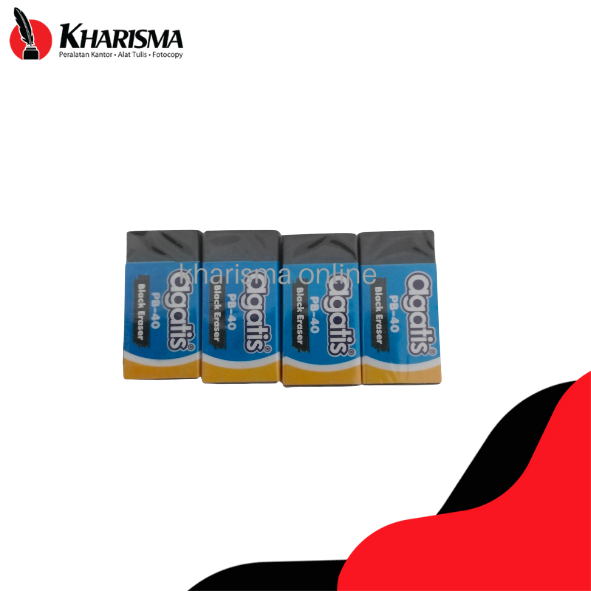 

Penghapus Hitam AGATIS PB-40 Kecil | Eraser Agatis | Setip Agatis