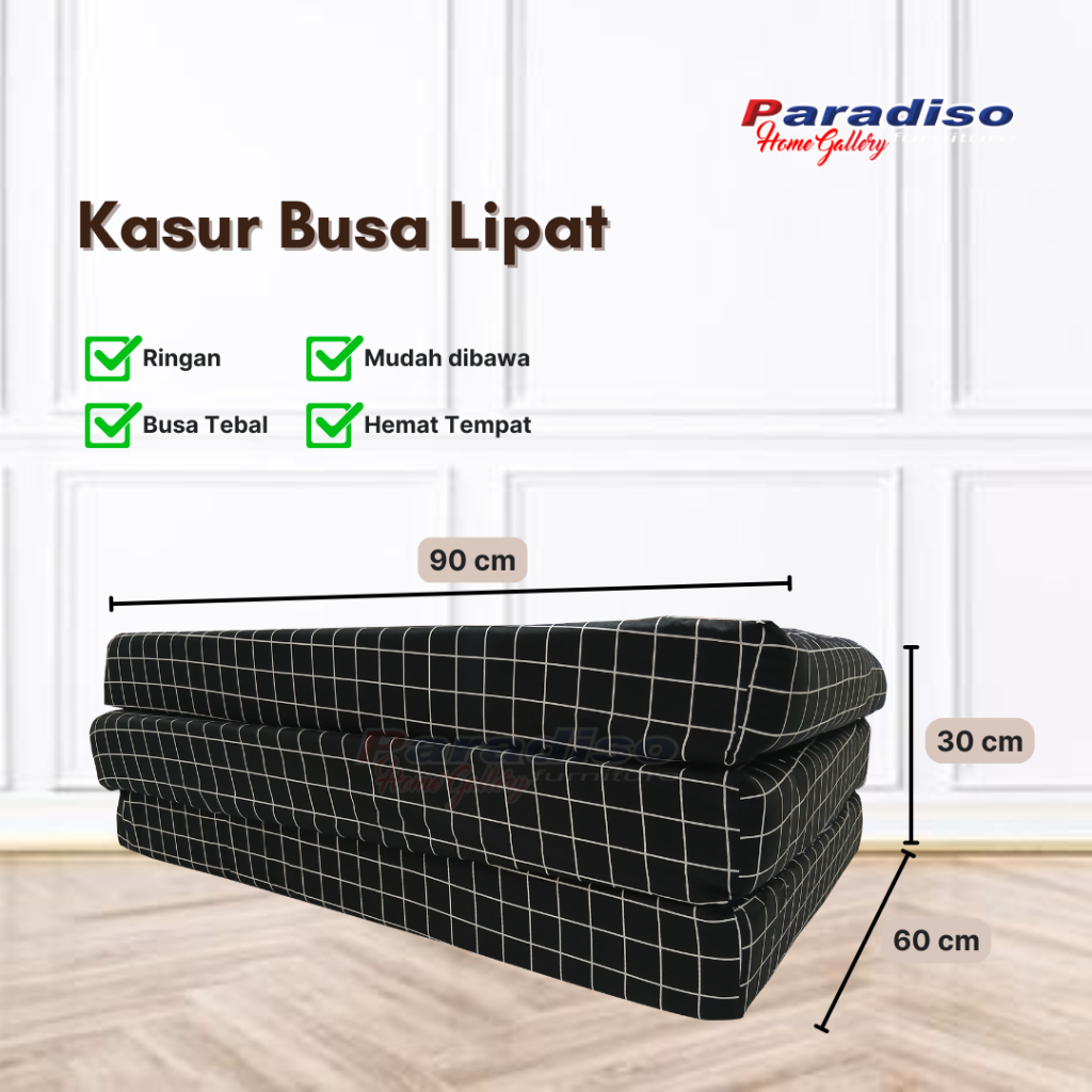 KASUR LIPAT/KASUR BUSA PRAKTIS/KASUR LIPAT 90X180 TEBAL 10CM