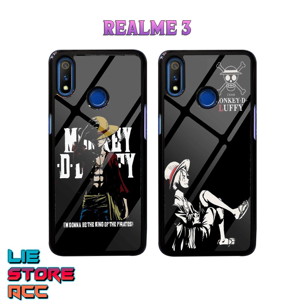 Case Realme 3 Case Hp Realme 3 Premium Glossy liestore_acc Casing [ Aniem One Piece ] Casing Hp Real