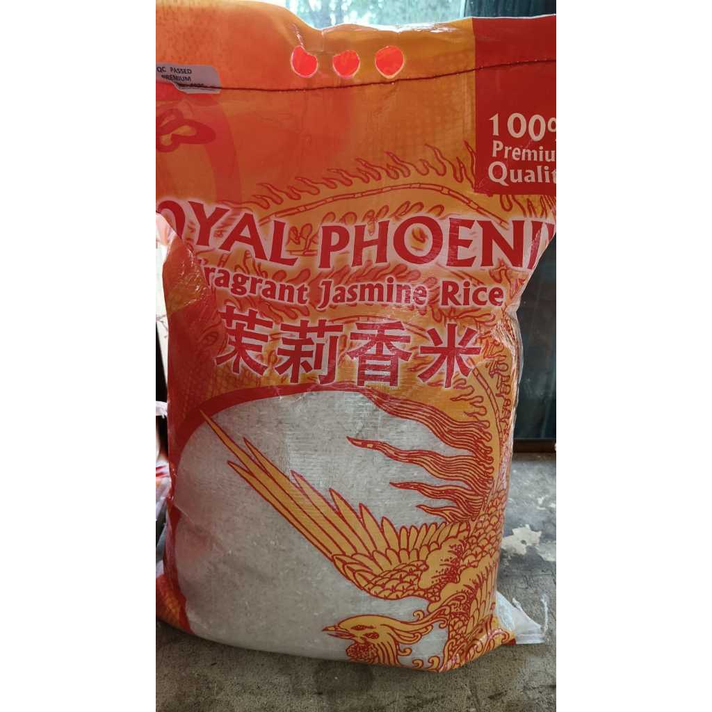 

Beras Pulen Fragrant Jasmine Rice Royal Phoenix 10kg
