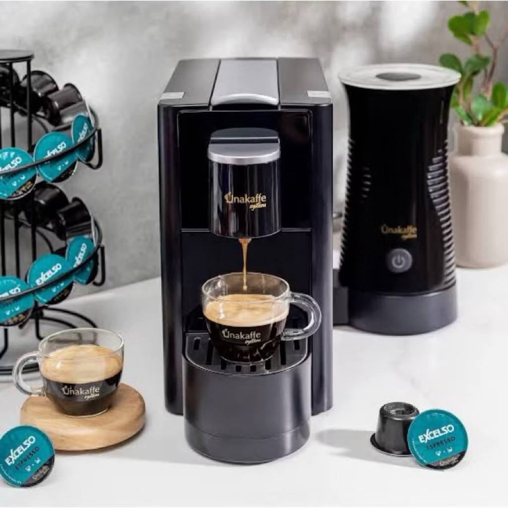 mesin unakaffe kopi ventura 735 & milk frother MARVELS edition (limited)