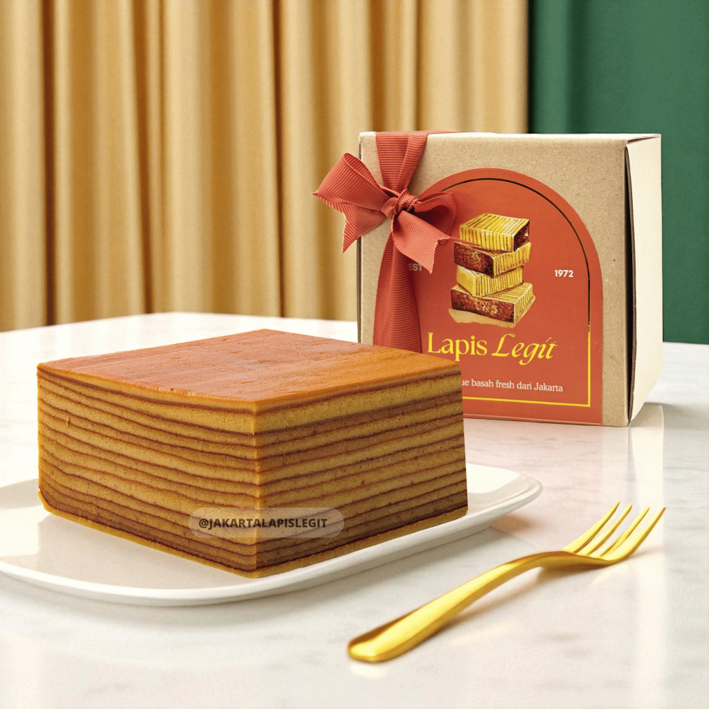 

(KUALITAS REGULAR) KUE LAPIS LEGIT 10x10 ORIGINAL WISMAN 100% HALAL FOOD