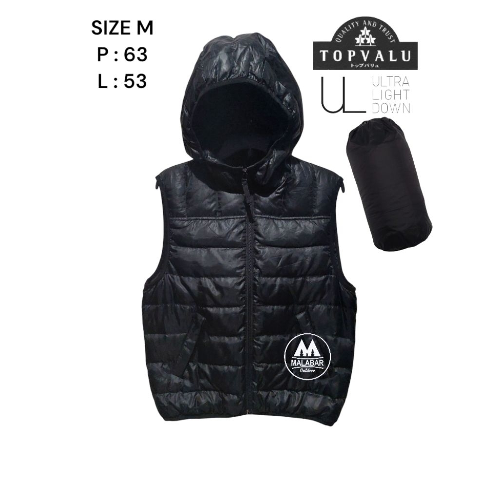 rompi vest bulu angsa 3