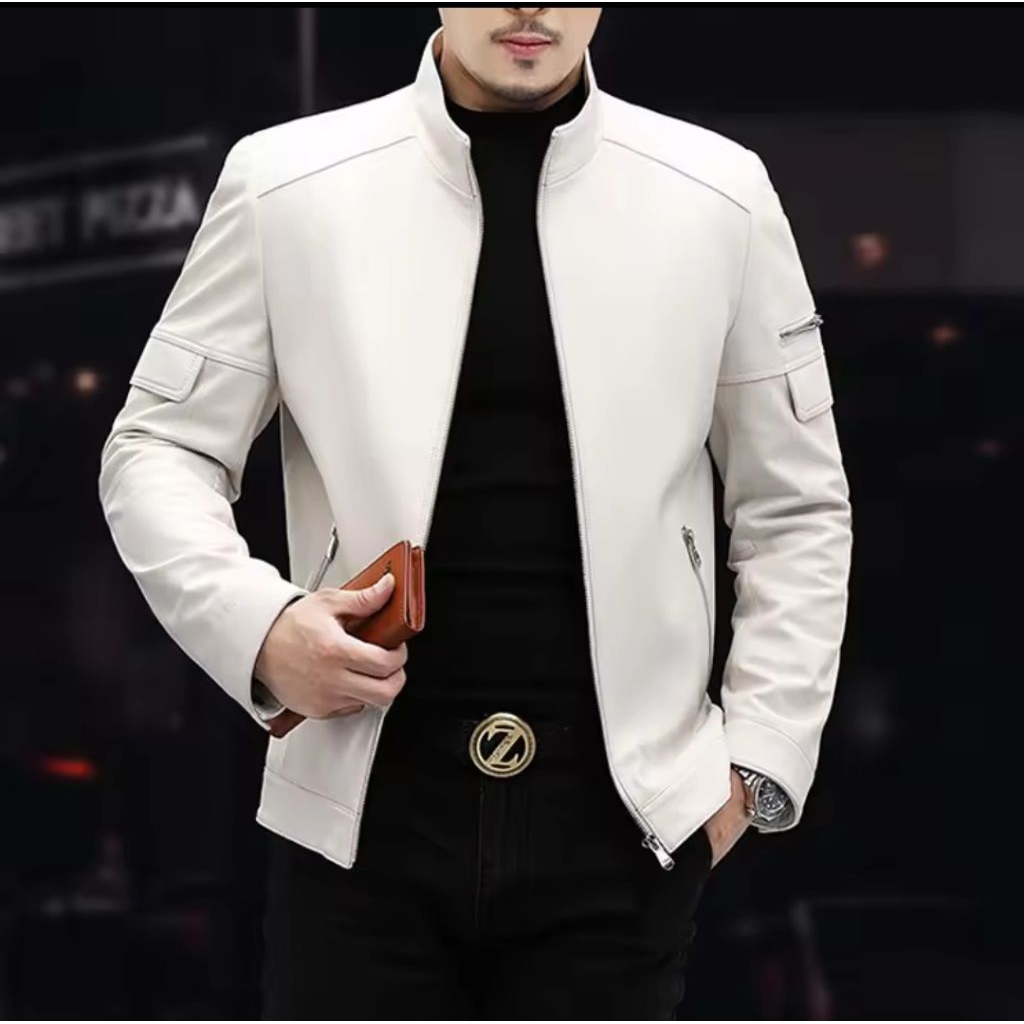 Jaket Kulit Asli-Jaket Kulit Domba Super premium-Jaket Kulit Pria