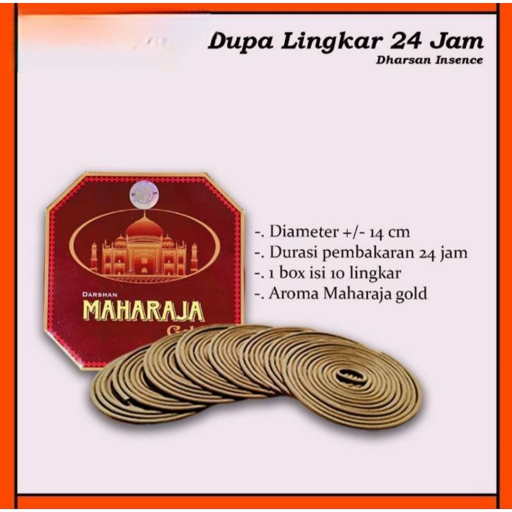 DUPA LINGKAR DARSHAN MAHARAJA GOLD