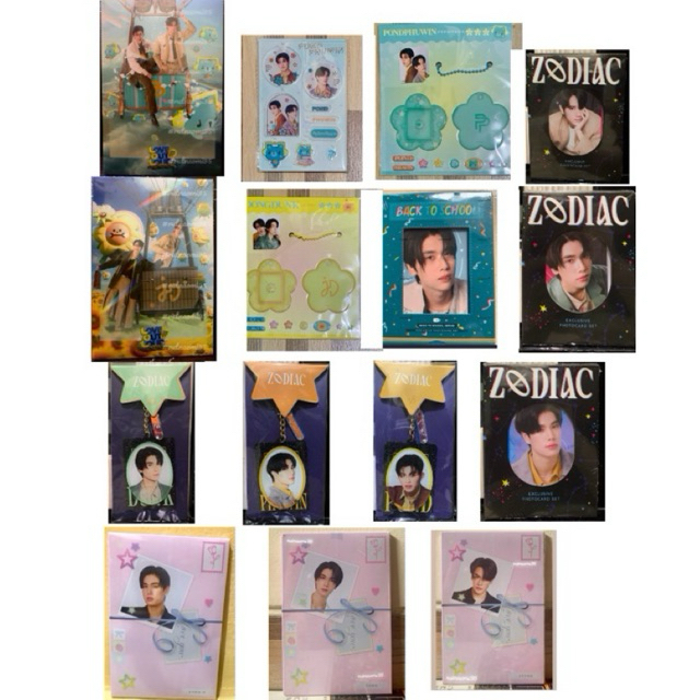 GMMTV ZODIAC BACK TO SCHOOL LOL MINI PHOTOSET BLOOMING POND PHUWIN JOONG DUNK NANON