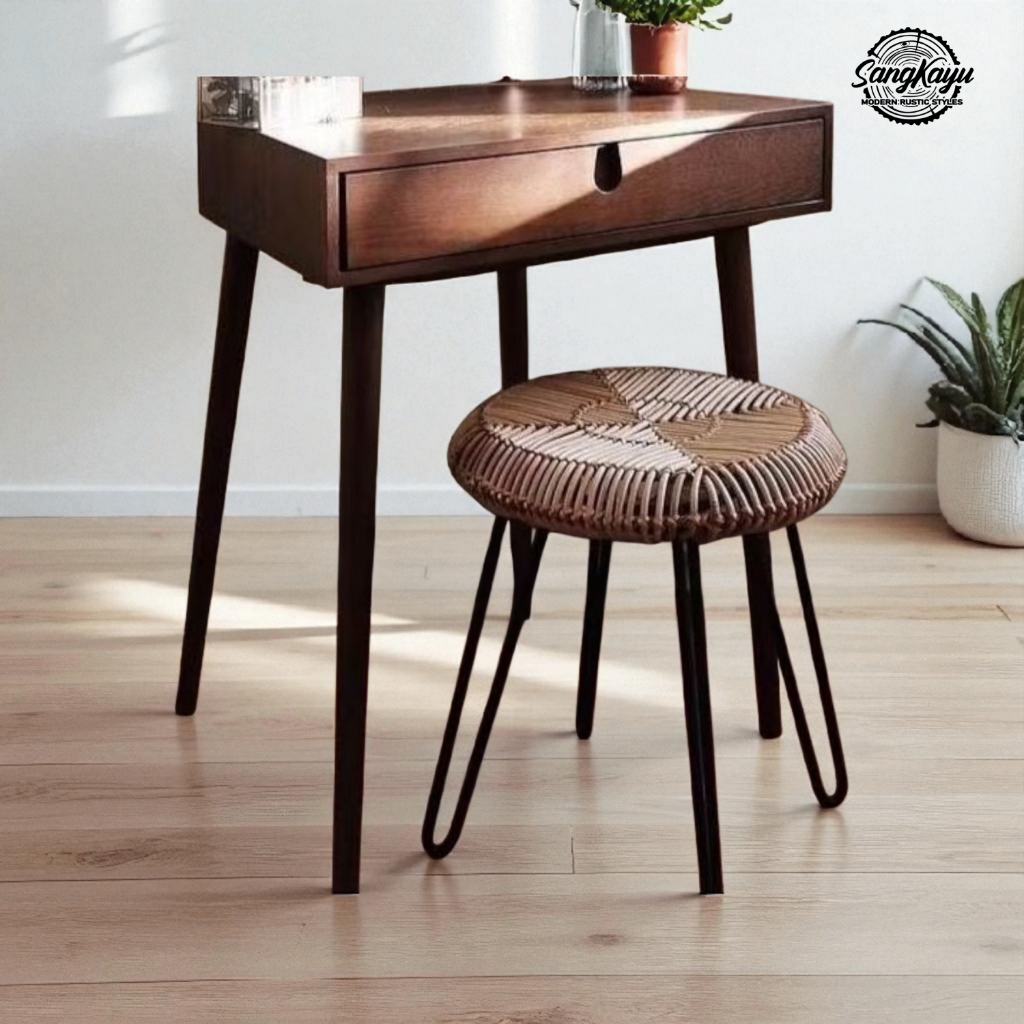 SangKayu Meja Kayu Minimalis Meja Rias Laci Meja Kamar Meja Sudut Minimalis Modern