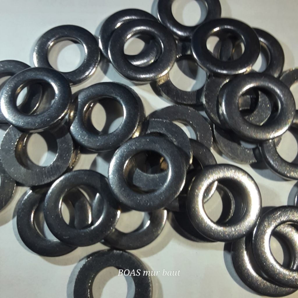 Ring plat stainless m6 boasmurbaut