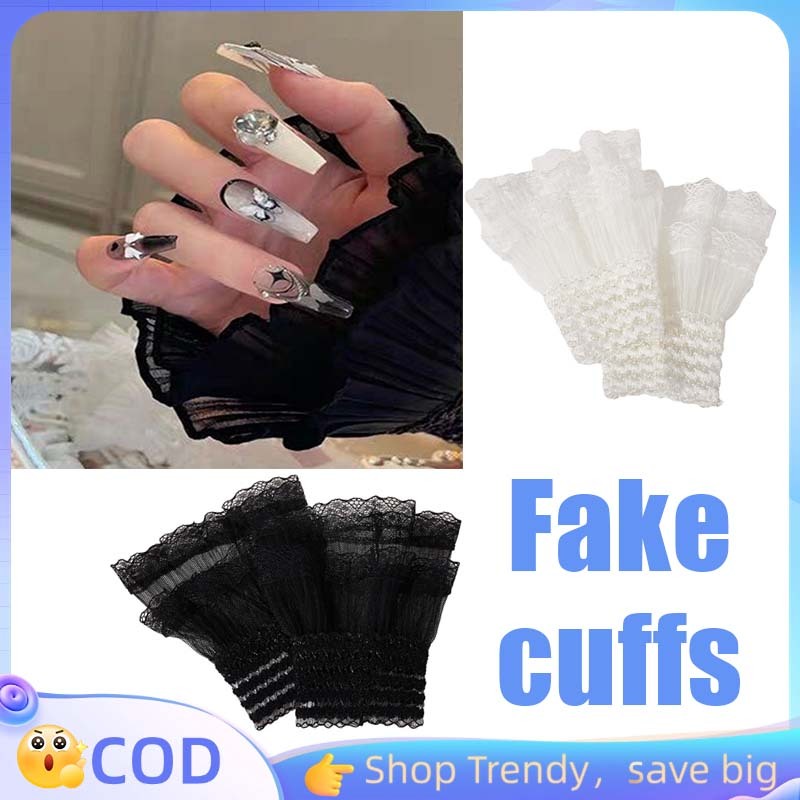 Manset Tangan Renda Deker Renda Tangan Wanita Handsock Tangan Muslimah Renda Manset Tangan Renda