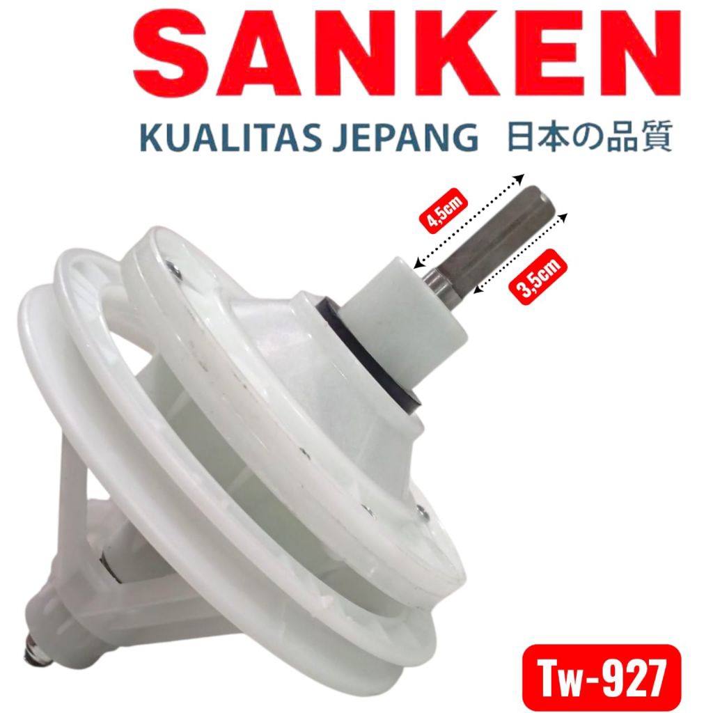 gearbox gerbok mesin cuci sanken TW-927 gearbox  mesin cuci sanken 2 tabung