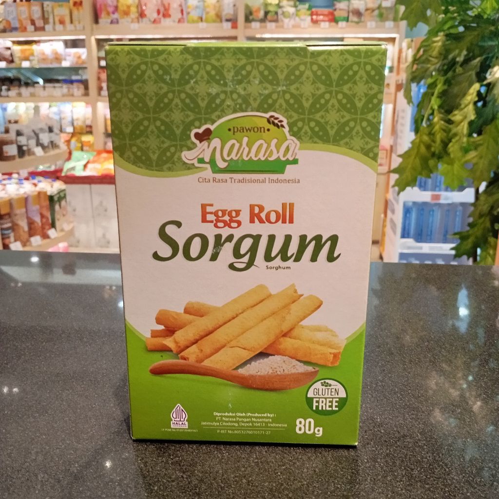 

Sorghum Egg Roll by Pawon Narasa 80gr