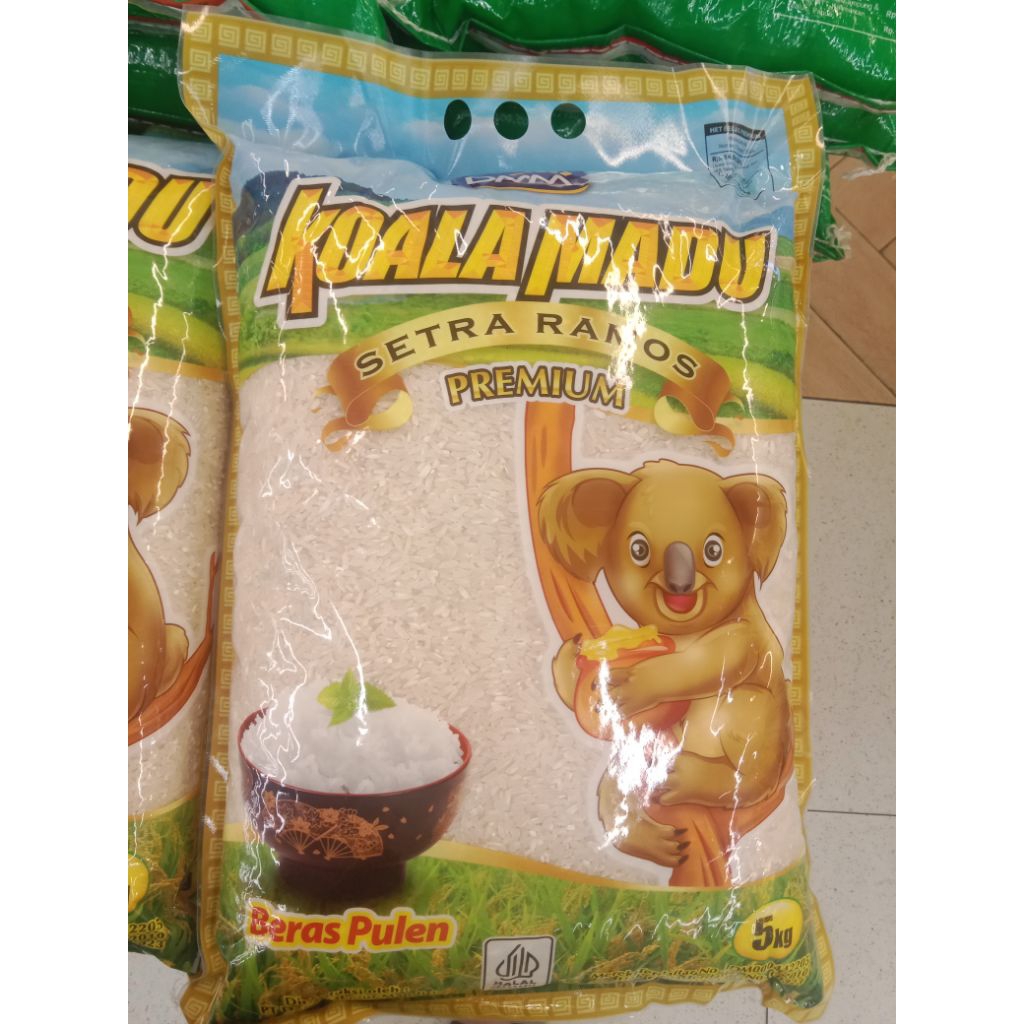 Beras Premium Setra Ramos Koala Madu 5 kg