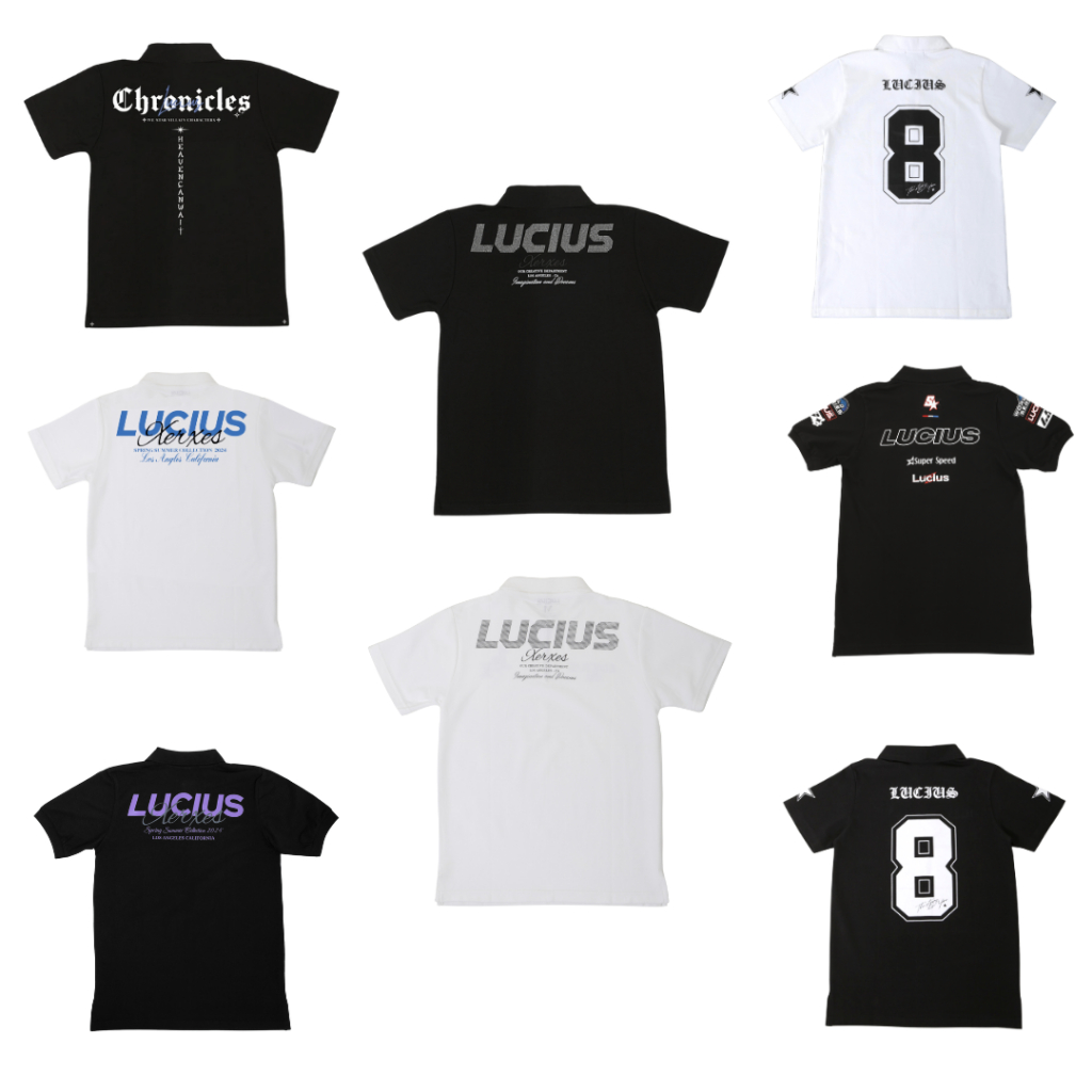 [ORIGINAL] POLO LUCIUS | LUCIUS OFFICIAL | LUCIUS CHRONICLES | LUCIUS CRYSTAL WHITE | POLO LUCIUS XE