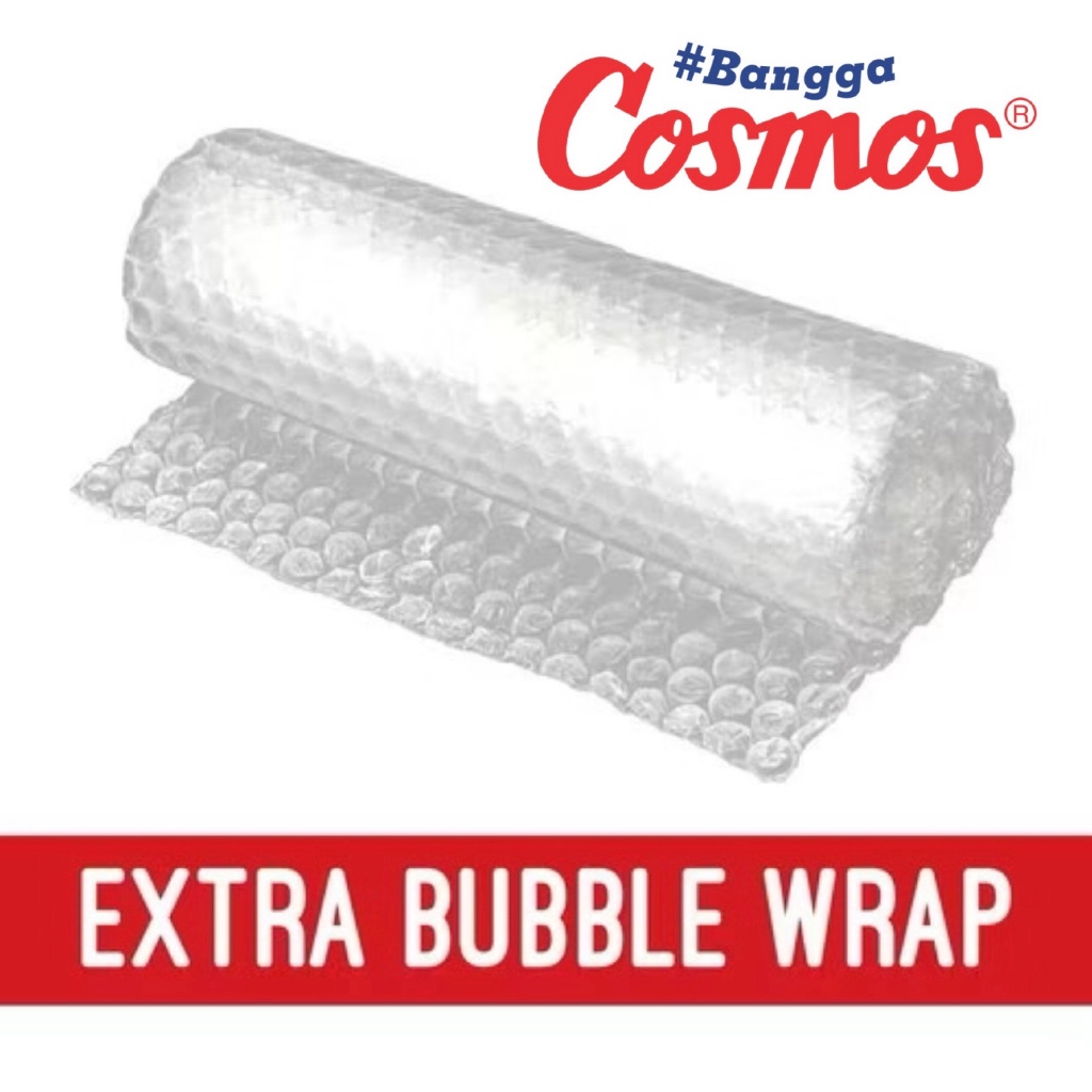 

Bubble Wrap Tambahan Pembelian Cosmos - Extra Bubble Wrap Pelindung Paket