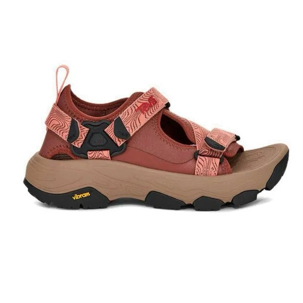Sandal outdoor Wanita full Merah red Pink Teva Grandview max sandal Teva Store / sandal gunung / san