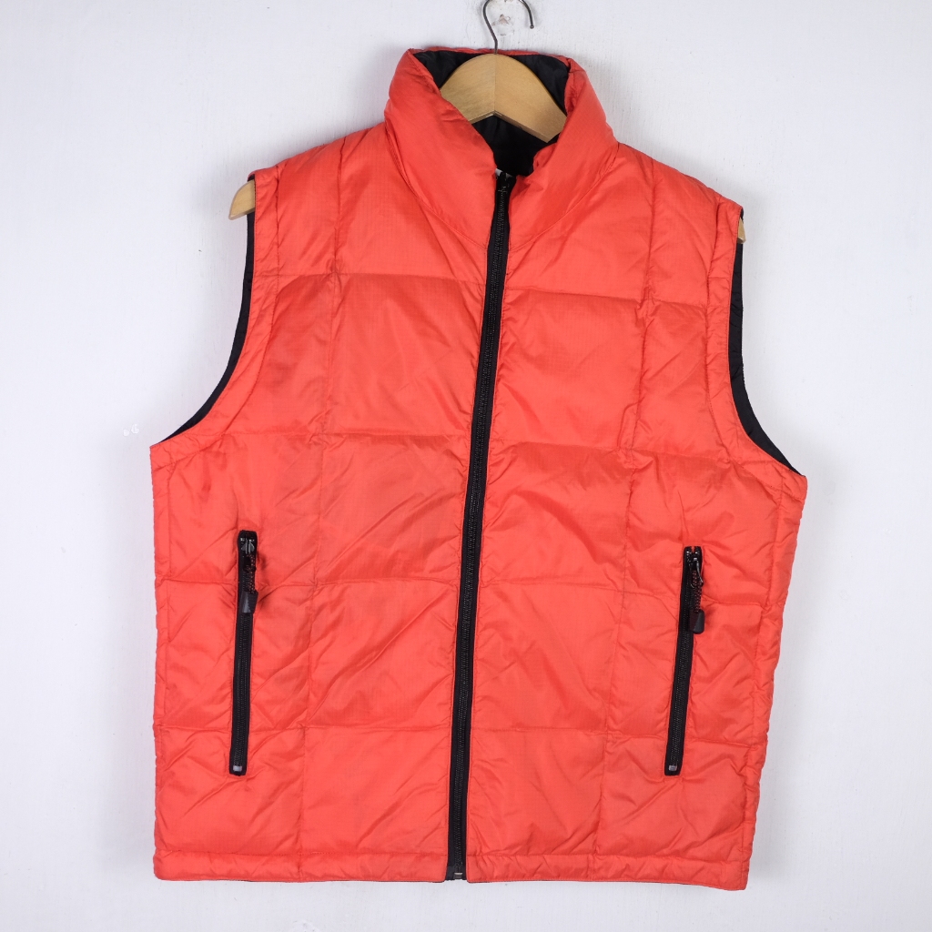 ROMPI GAP GOOSE DOWN PUFFER VEST BULU ANGSA VT71 SIZE L ORIGINAL PRELOVED