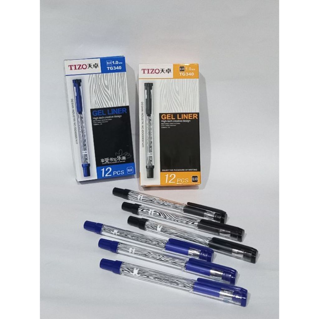 

GELPEN TIZO TG340 HITAM BIRU