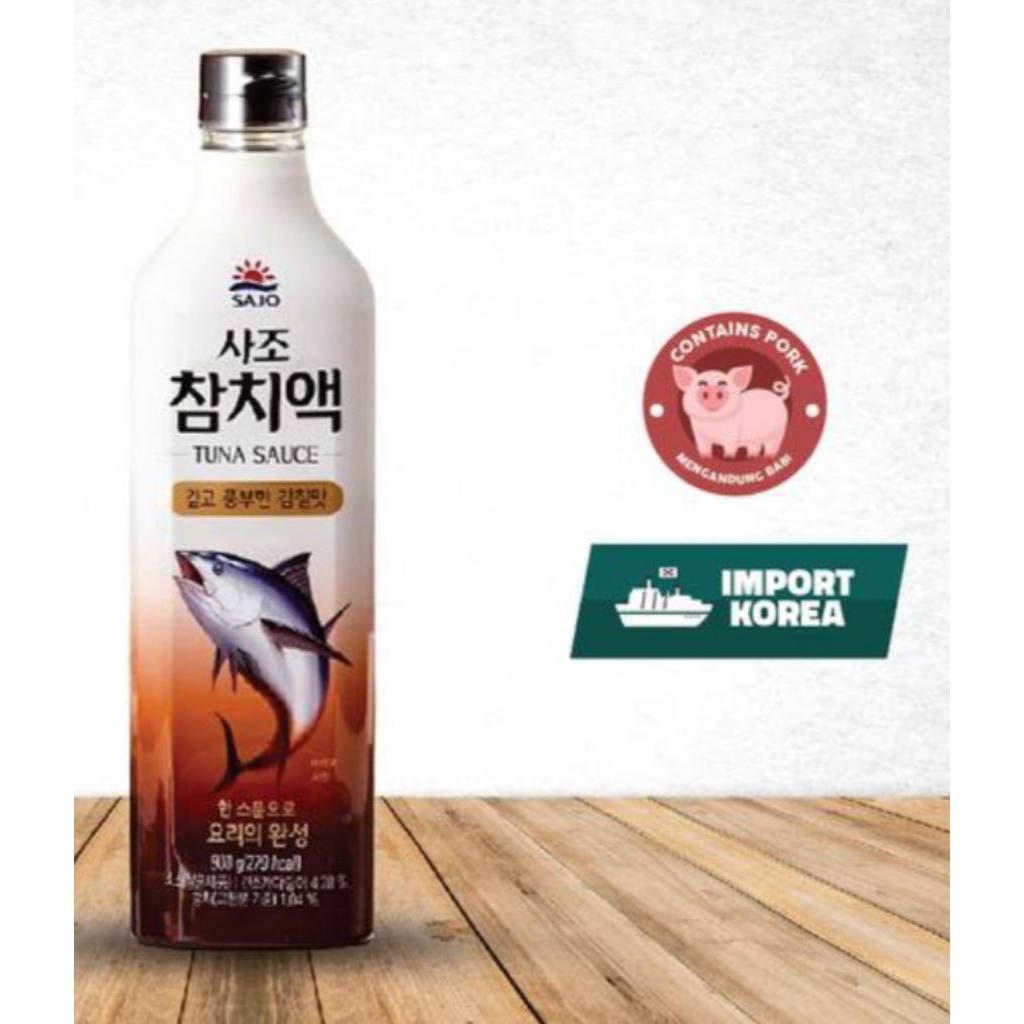 

Sajo Tuna Sauce Kecap Asin Ikan Tuna 900g