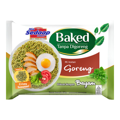 

Mie Sedaap Baked Tanpa Digoreng Mi Instan Goreng 87 g