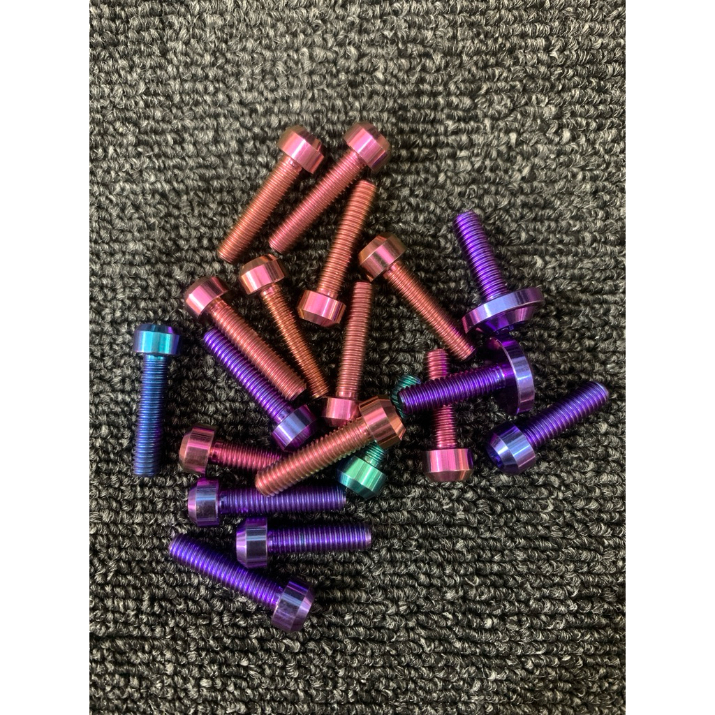 baut titanium m6x20 original