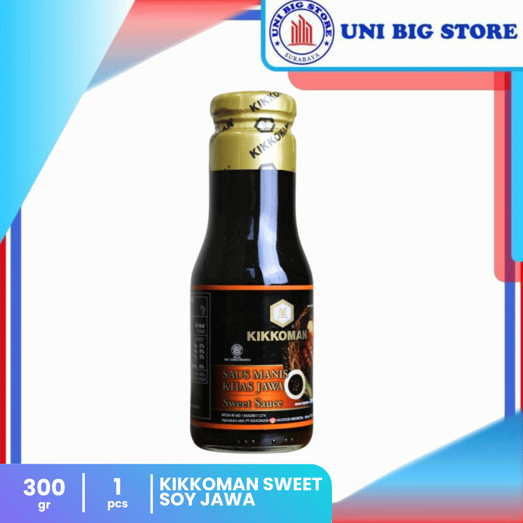 Kikkoman Saus Kecap Manis Khas Jawa 300 gr Sweet Soy Sauce