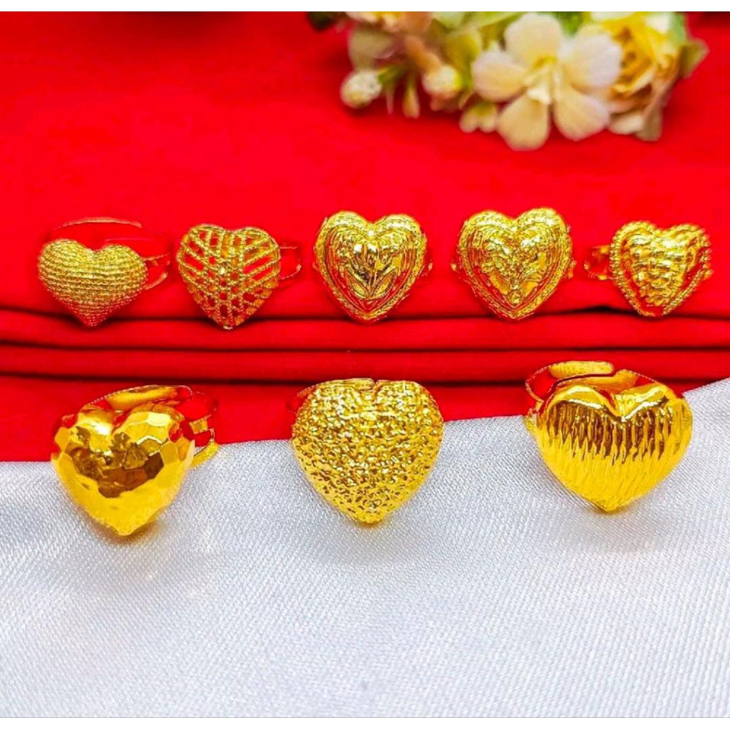 CINCIN DUBAI TERBARU PERHIASAN DUBAI TERBARU LAPIS EMAS 24K