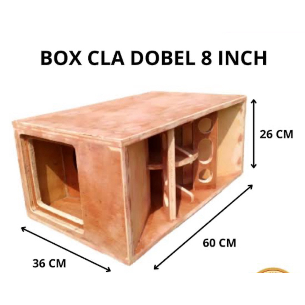 BOX CLA 8IN DOUBLE