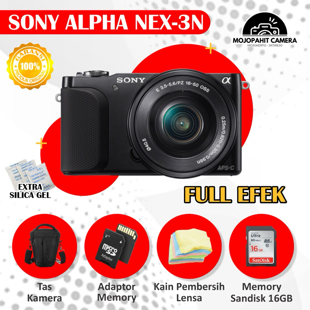 SONY NEX C3 SECOND NORMAL BERGARANSI