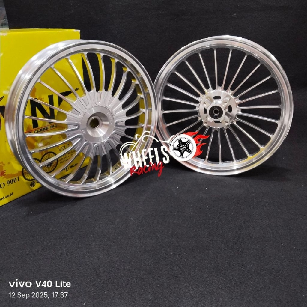 Velg termurah vnd raceline ring 14 185/215 honda vario125/150,vario110/beat/scoopy/geniospacy