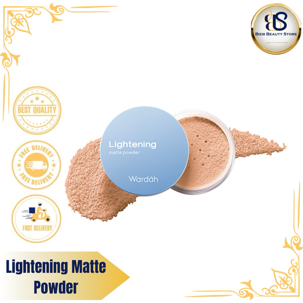Wardah Lightening Matte Powder| Bedak Tabur Wardah