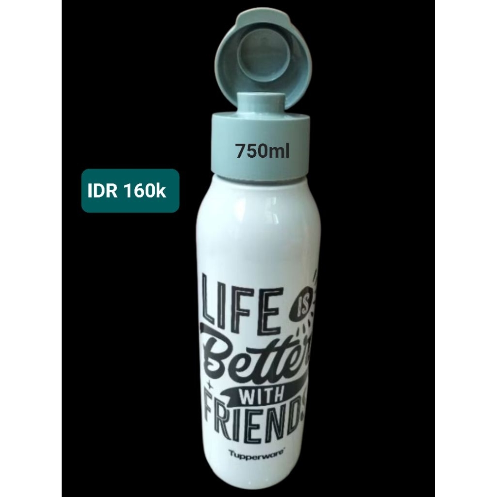 Fancy bottle 750ml tupperware
