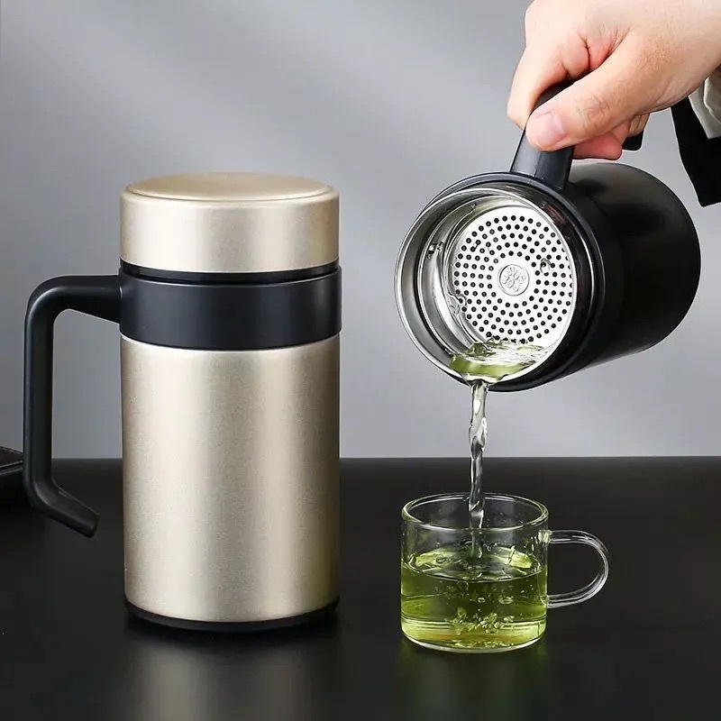 Tumbler Coffee Mug Coffee Tea Cup Stainless Steel 400ml (HN22)