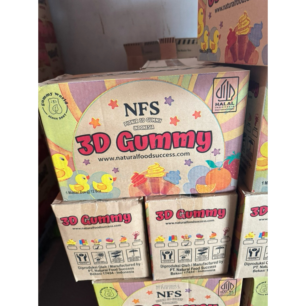 

Permen 3D karakter jajanan anak anak lucu Satu kardus - ISI 8X12 pcs