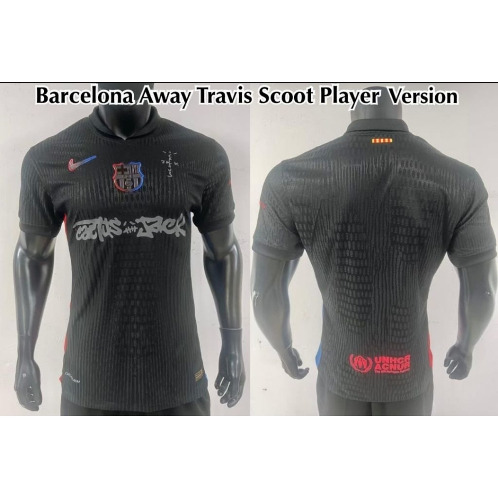 Jersey Kaos Baju Sepak Bola Barca Barce Barka Barcelona Home Away 3rd Third Climachill Player Issue 