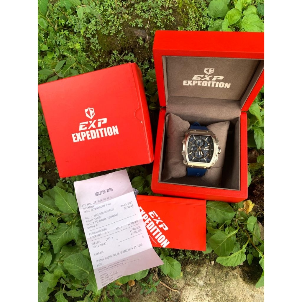 Jam Expedition E6846 M Second Lengkap