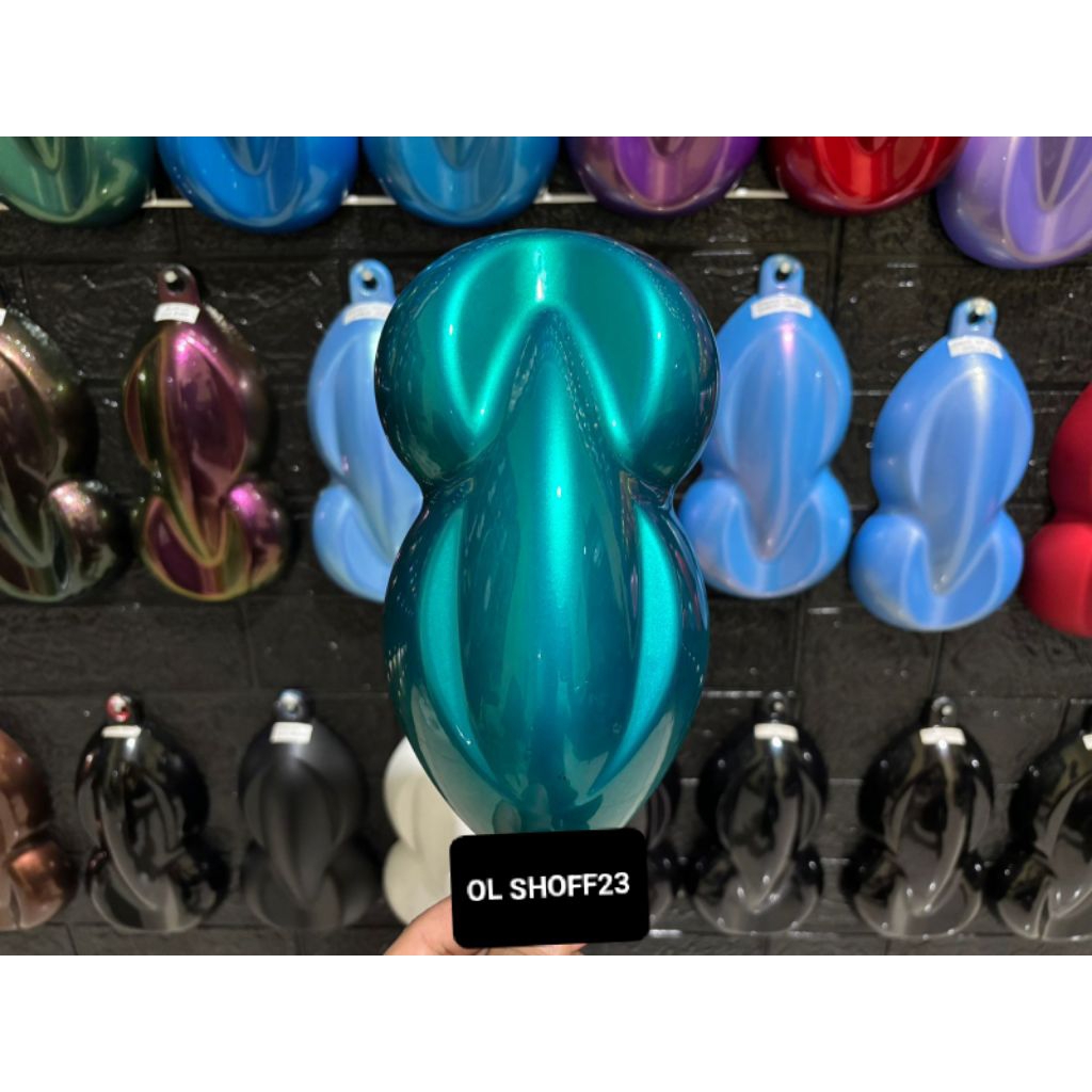 Cat Candytone Tosca Green PU Spesial Polyuretane